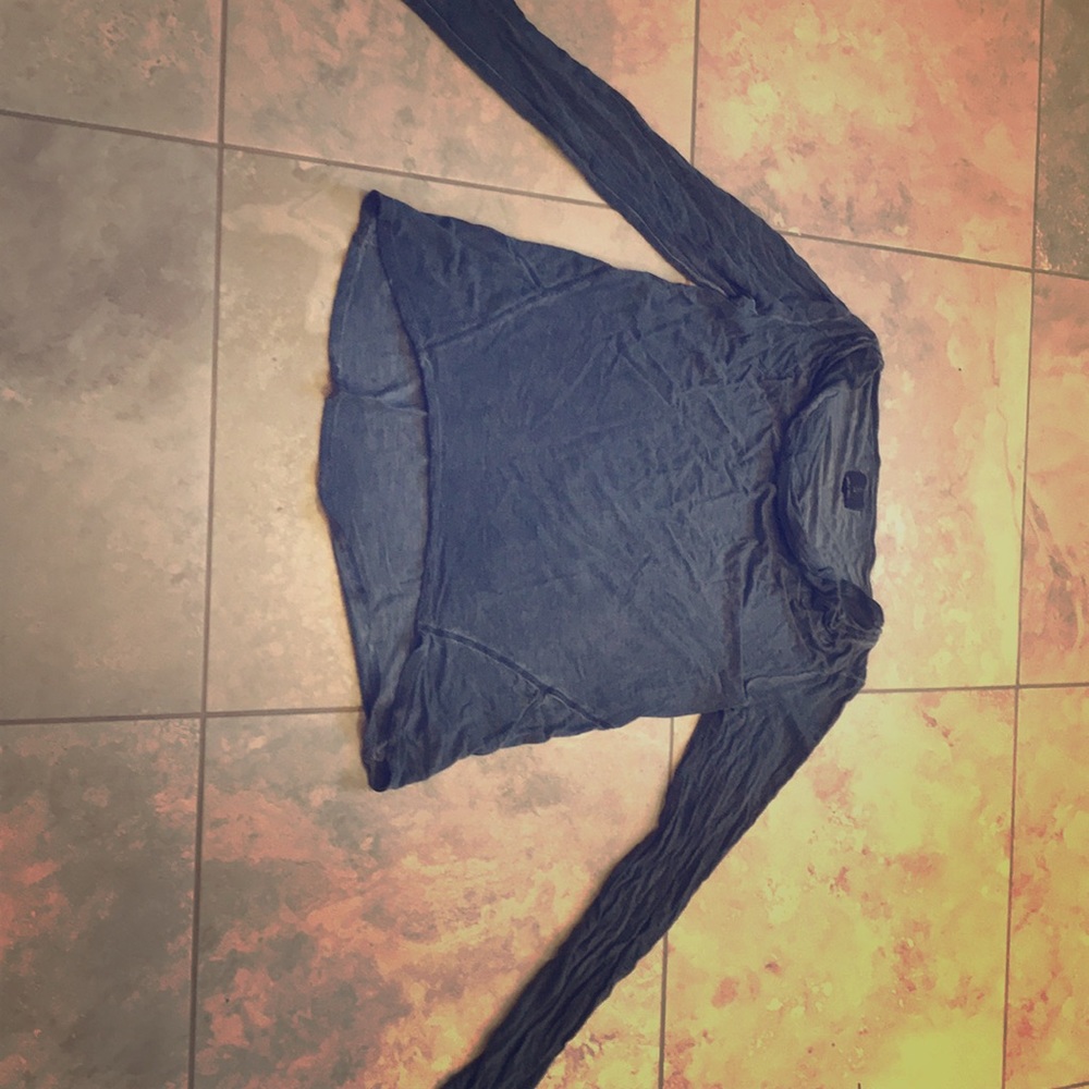 Buffalo Denim distressed top